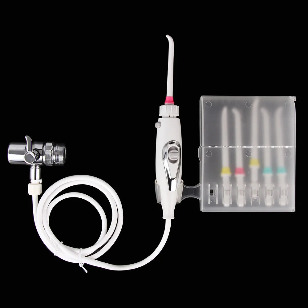 Dental SPA Faucet Tap Oral Irrigator Water Dental Flosser Toothbrush Irrigation Teeth Cleaning Switch Jet Family Water Floss